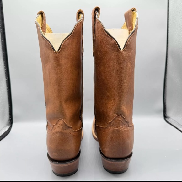 Nocona Tan Leather Boots Women’s 8 - Picture 5 of 9